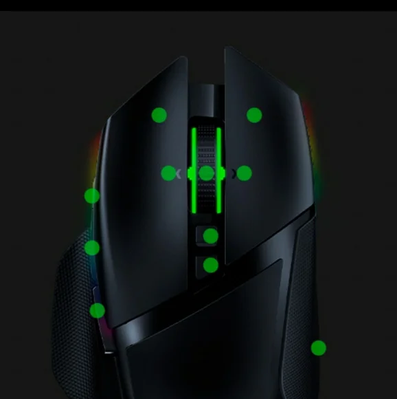 Razer Basilisk Ultimate Wireless Gaming Mouse With Charging Deck